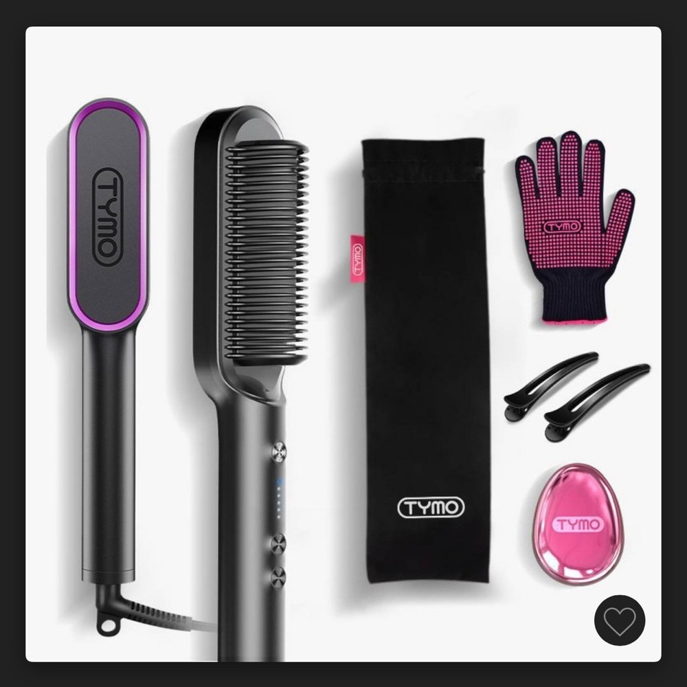 SOLD- Tymo hair straightener brush